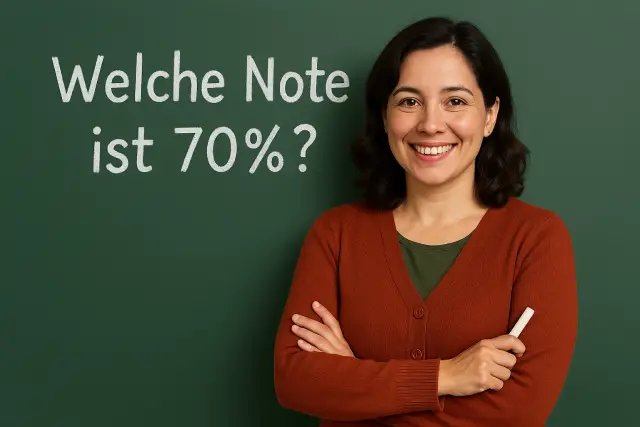 Welche Note ist 70%?